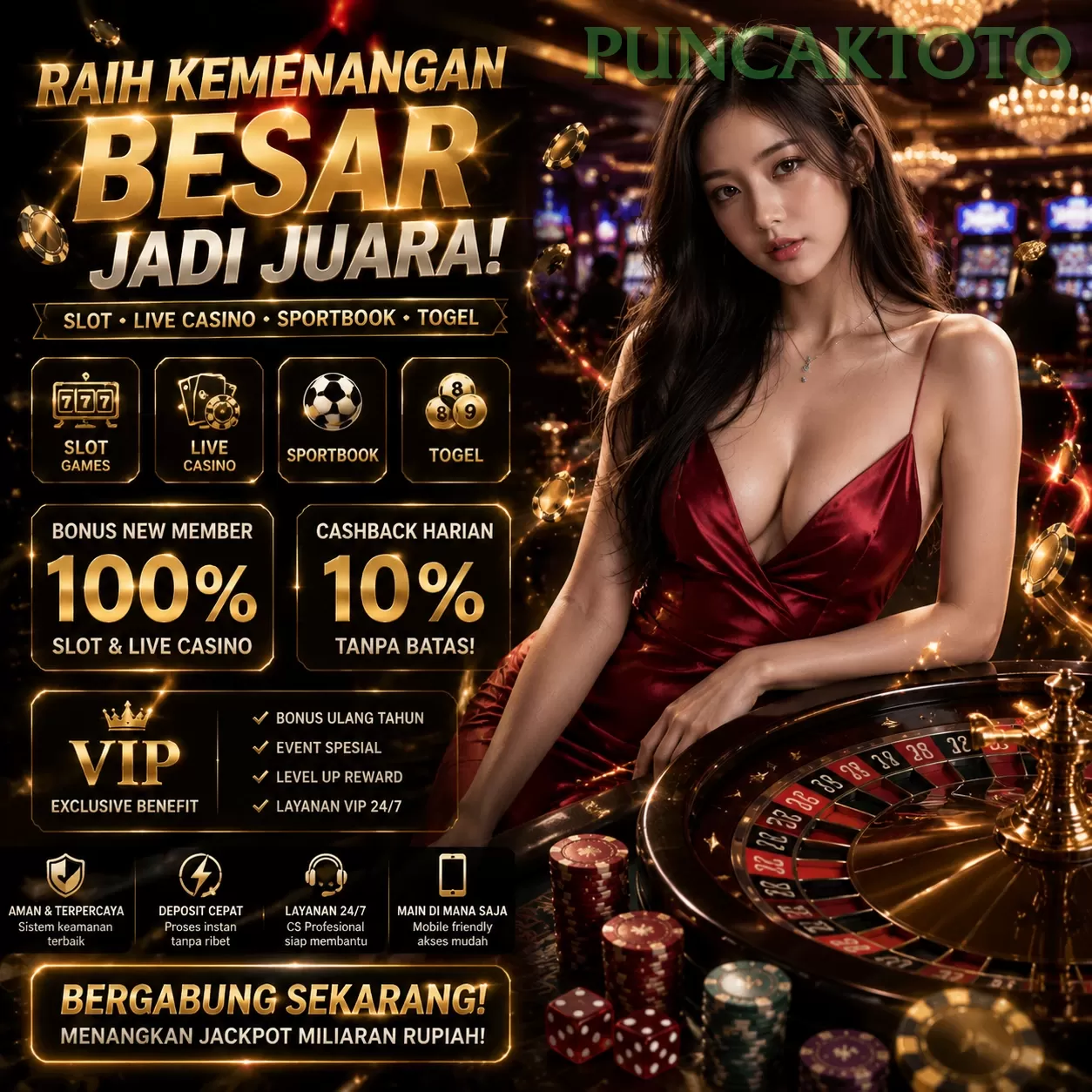 Ikon aplikasi puncaktoto resmi